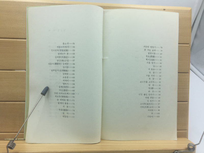 남산길 (유안진시집,1988년초판)
