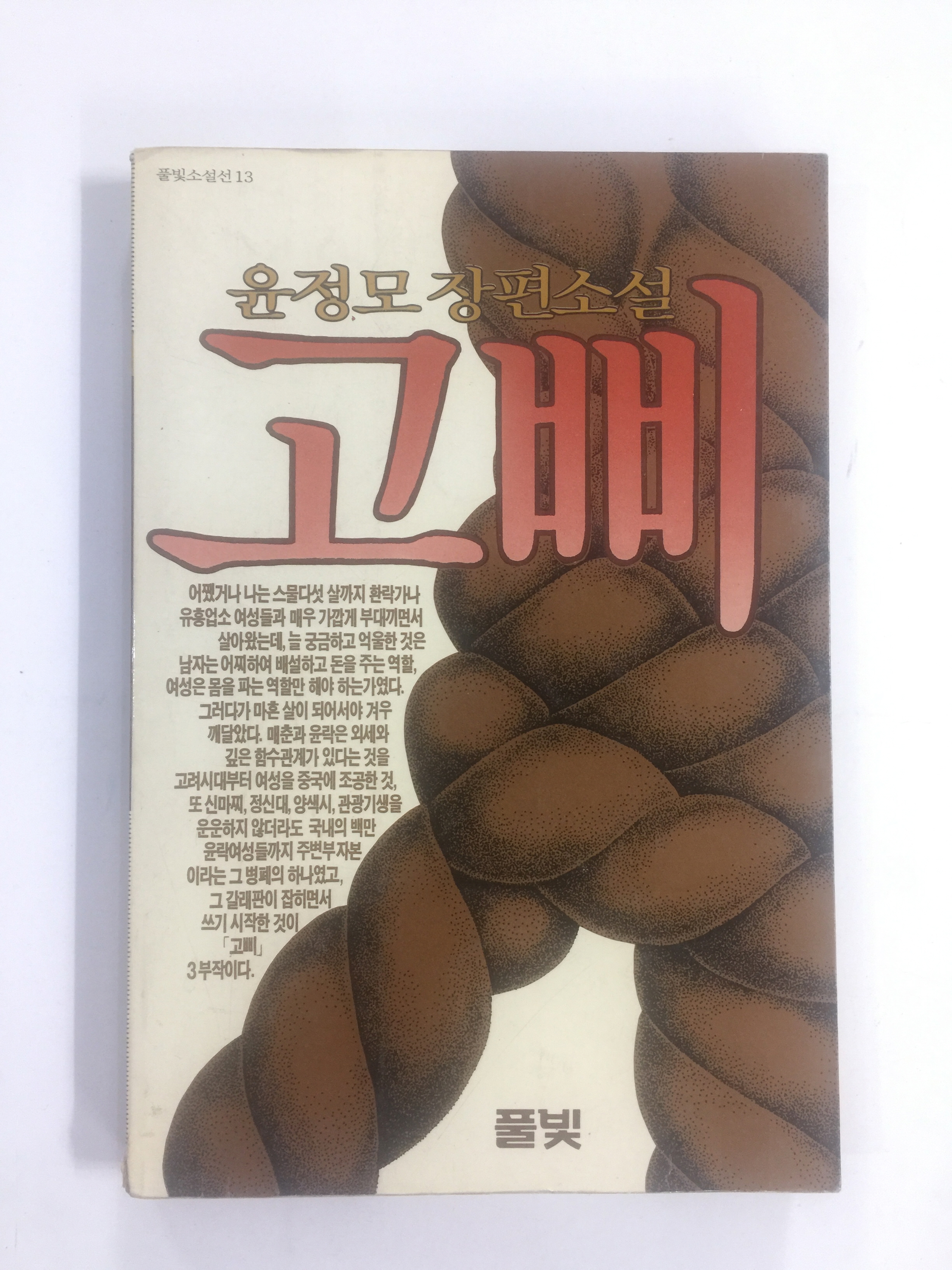 고삐 (윤정모장편소설, 1988년초판)