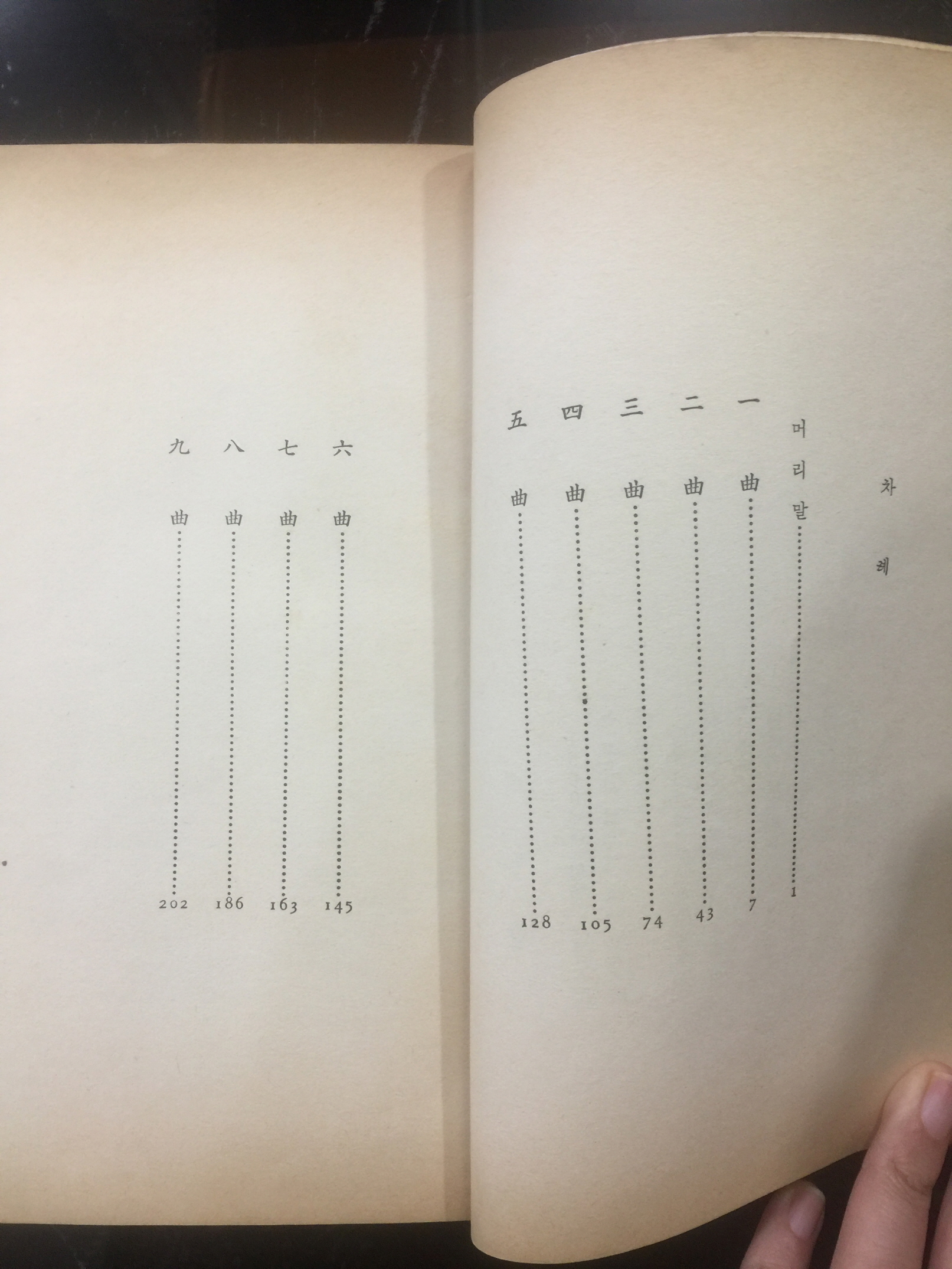 구곡  (장시 김구용, 1978년초판)
