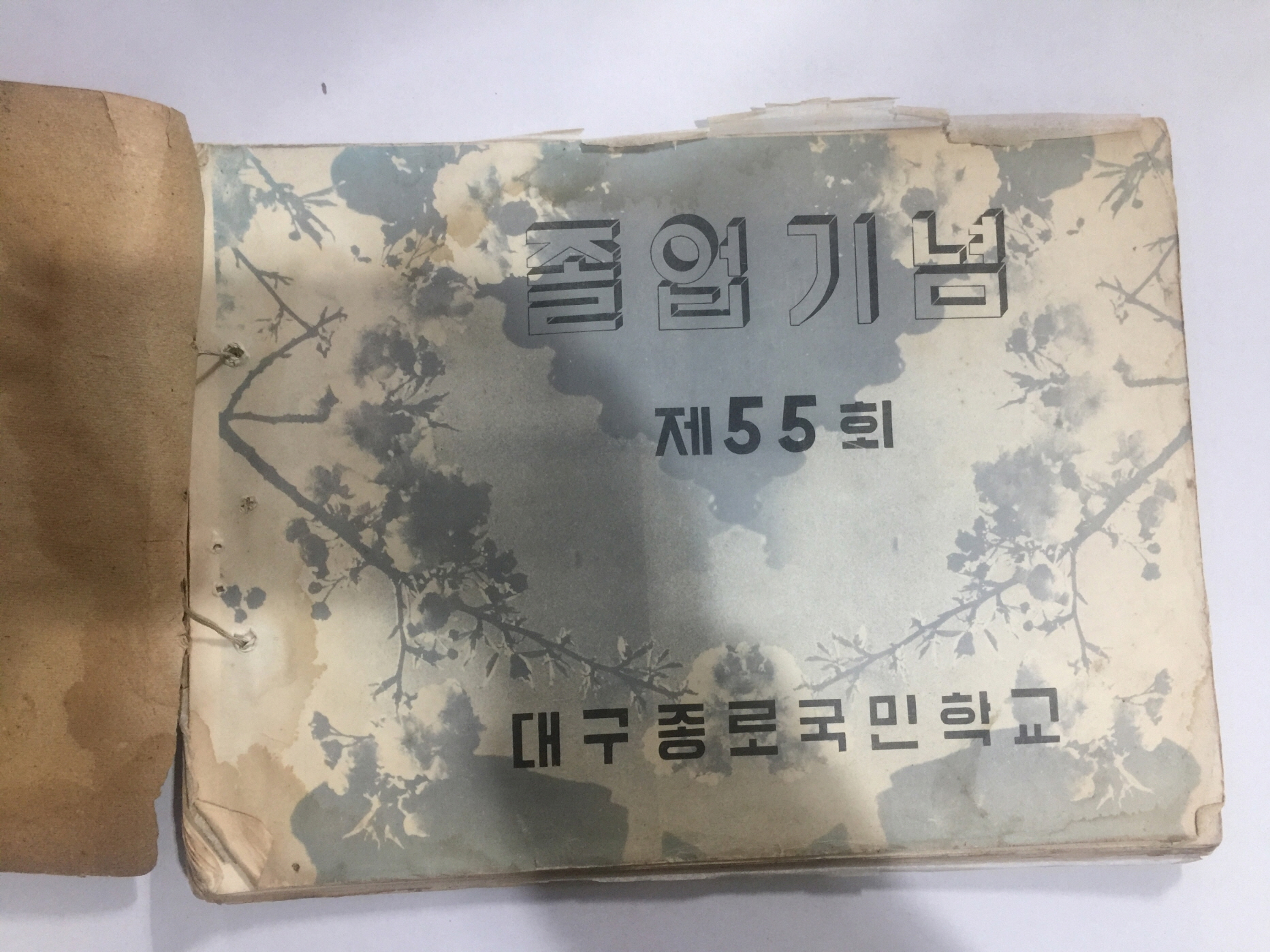 졸업기념 제55회 대구종로국민학교 (1963년)