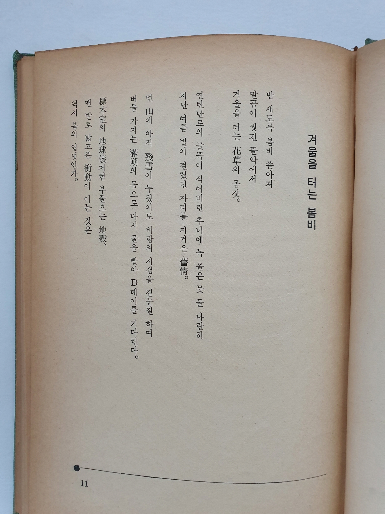 이기진 첫시집 [동토]