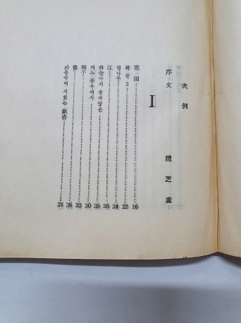 홍성문 시집 [꽃과 철조망] 1958 초판