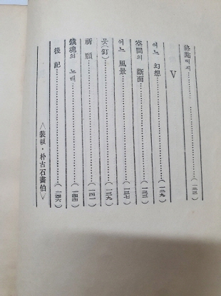 김용호 시집 [날개] 1958 재판
