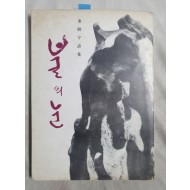 김정우 시집 [불의 눈] 1980 초판