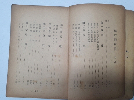 윤백남 尹白南이 지은 [조선형정사 朝鮮刑政史] 1948 초판
