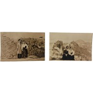 1962년 목포 유달산에서 찍은 부부 사진 2점 일괄