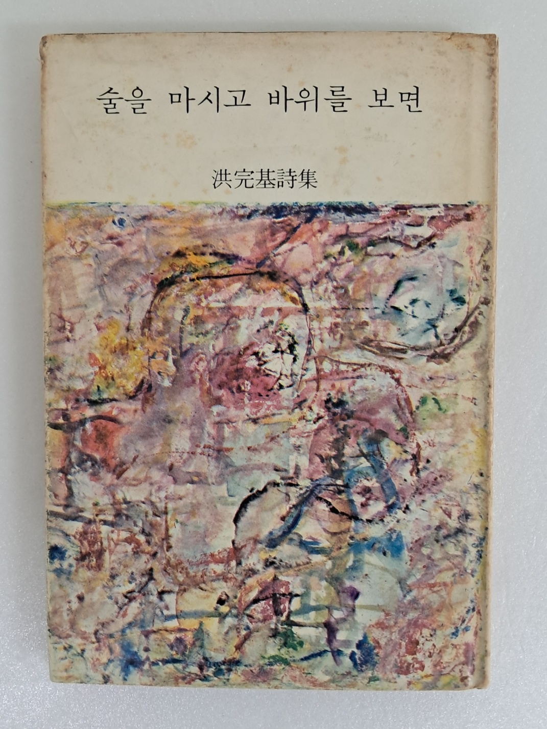 홍완기 시집 [술을 마시고 바위를 보면]