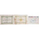 1970년 스페인 무용으로 입상한 상장 3점 일괄