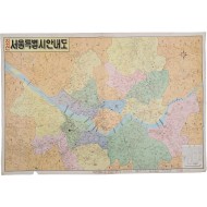 1:50,000 최신 서울시안내도