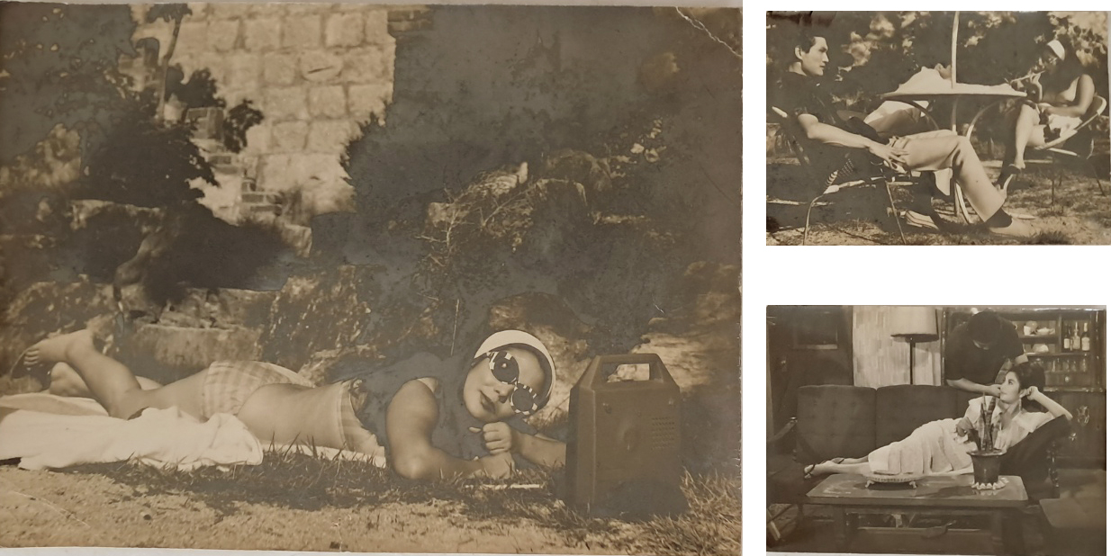 영화배우 윤일봉 외 여배우 사진 등 3점 일괄