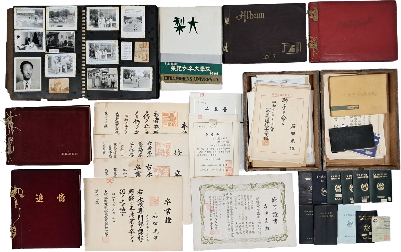 [41] 해방이후 공적개발원조(ODA)의 일환인 미 국제협력처(ICA) 파견교육을 받은 체신부 한국인 관련 자료 14종 일괄