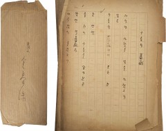 [63] “꽃”을 비롯한 김춘수 시인 친필원고 23편 모음
