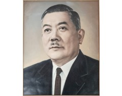 [133] 화신백화점 박흥식 사장의 [채색 사진]