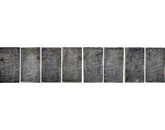 [135] 삼당시인(三唐詩人) [백광훈]의 초서 탁본 8폭 병풍