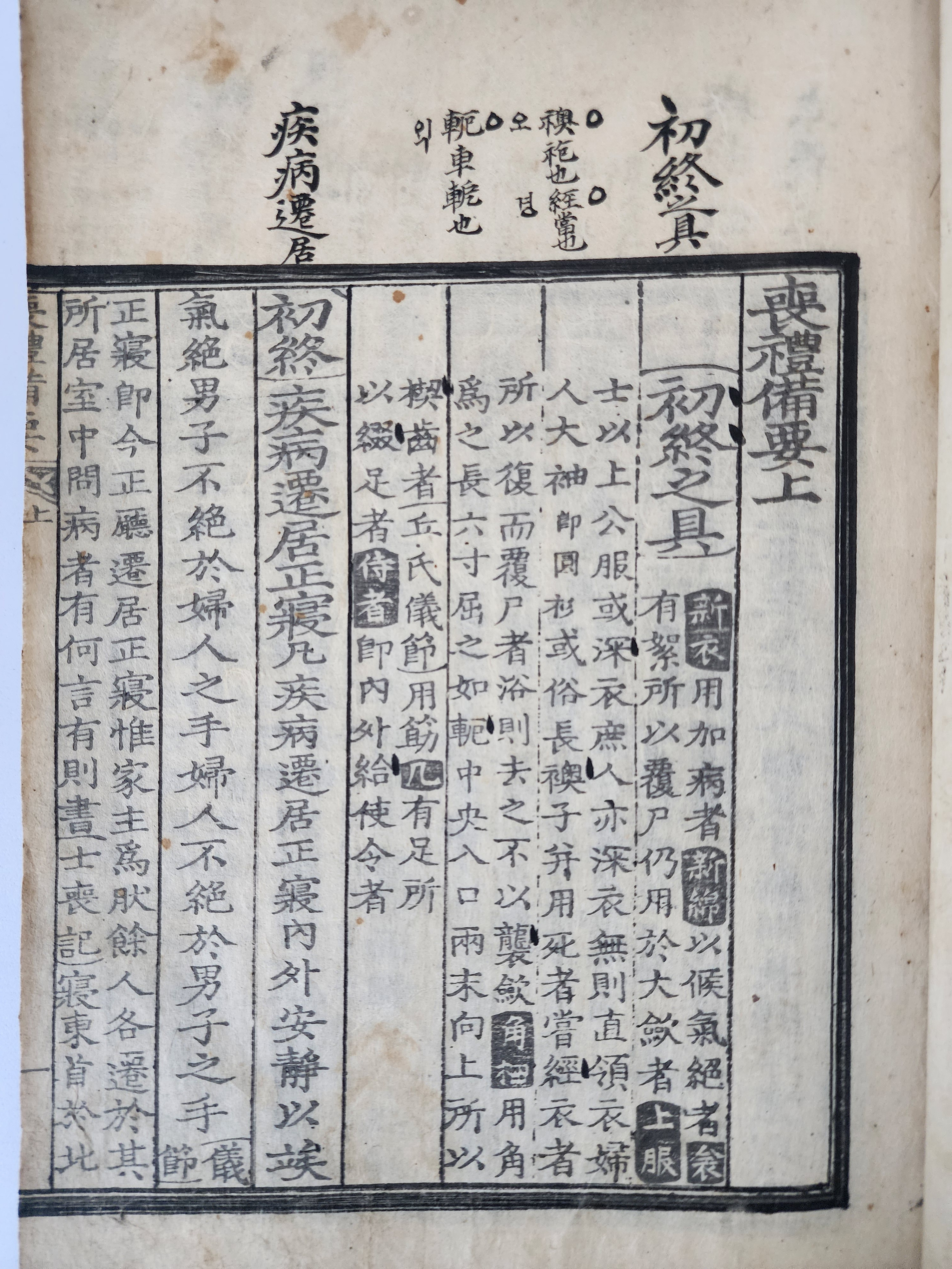 [194] 도판이 많은 [상례비요 喪禮備要] 2권 1책