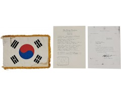 [207] 이승만대통령 차량용 태극기 및 관련자료