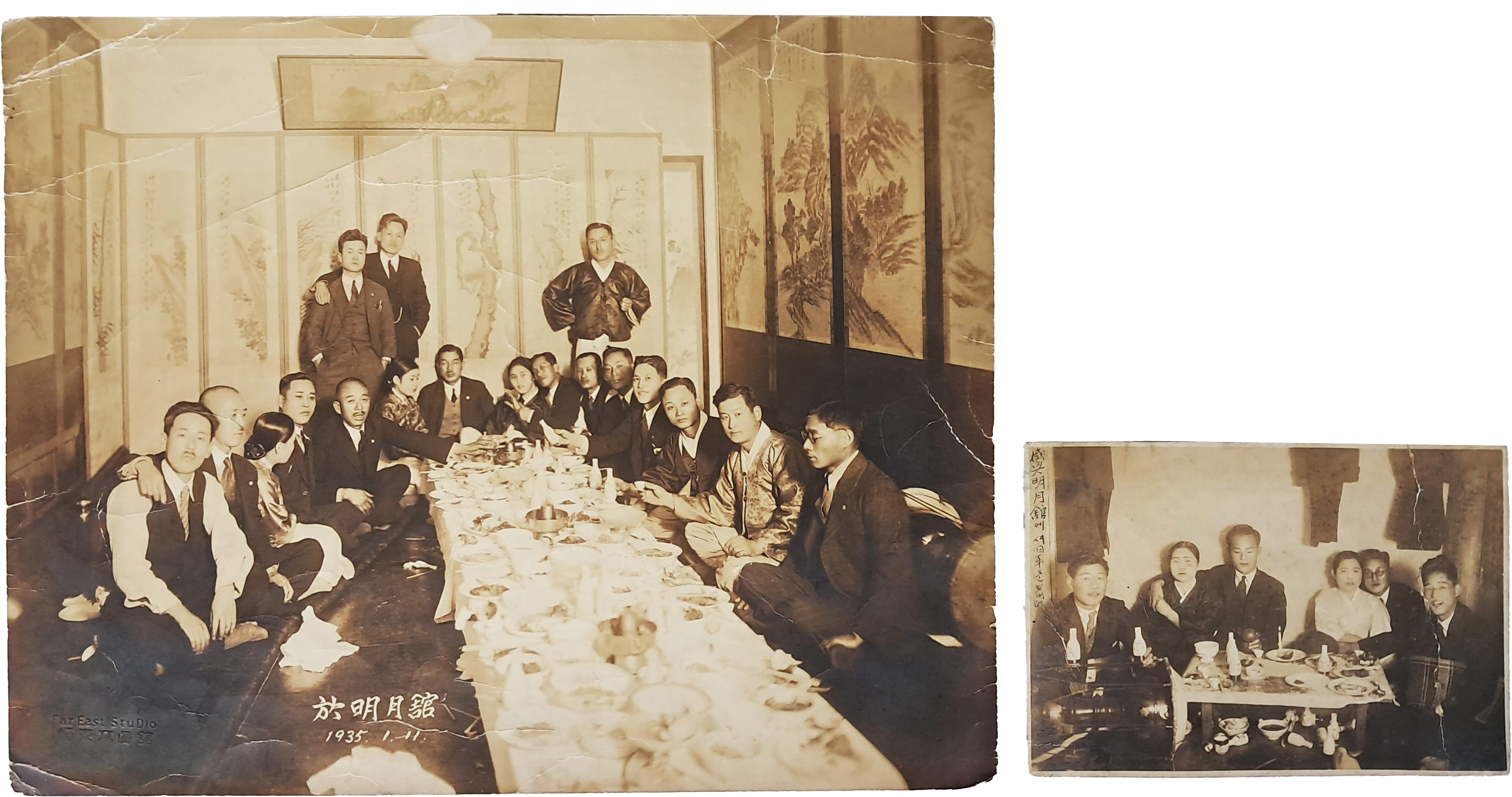 [263] 20세기 조선 최초의 요릿집 [명월관 明月館] 사진자료 2점